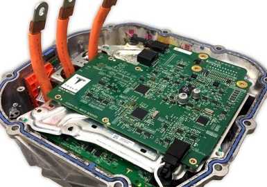 Tesla motor inverter
