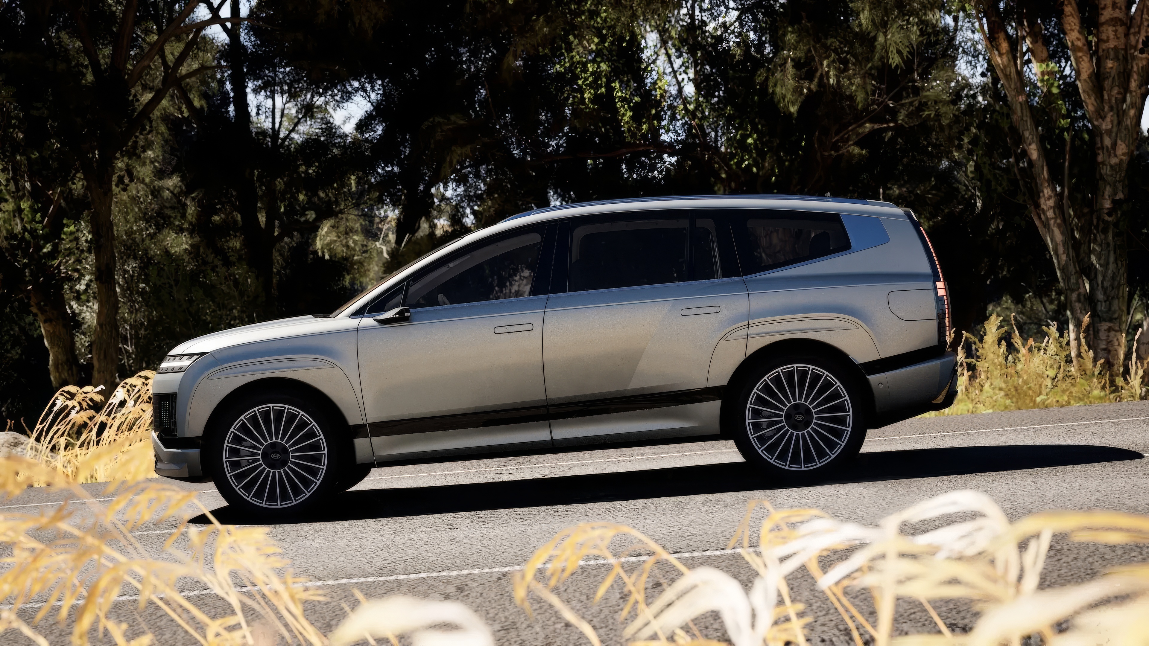 Hyundai IONIQ 9  side view