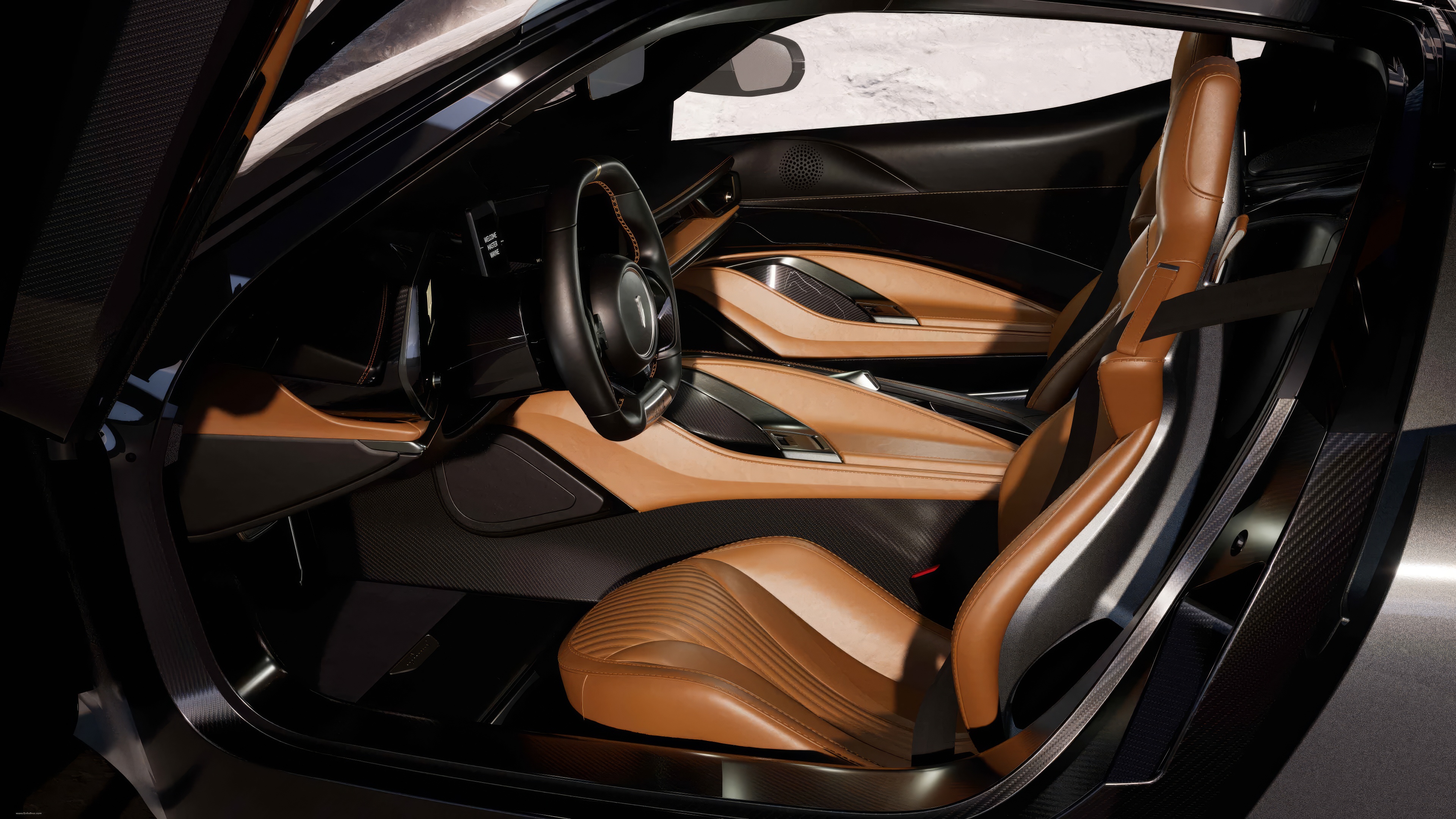 Pininfarina Battista  interior view