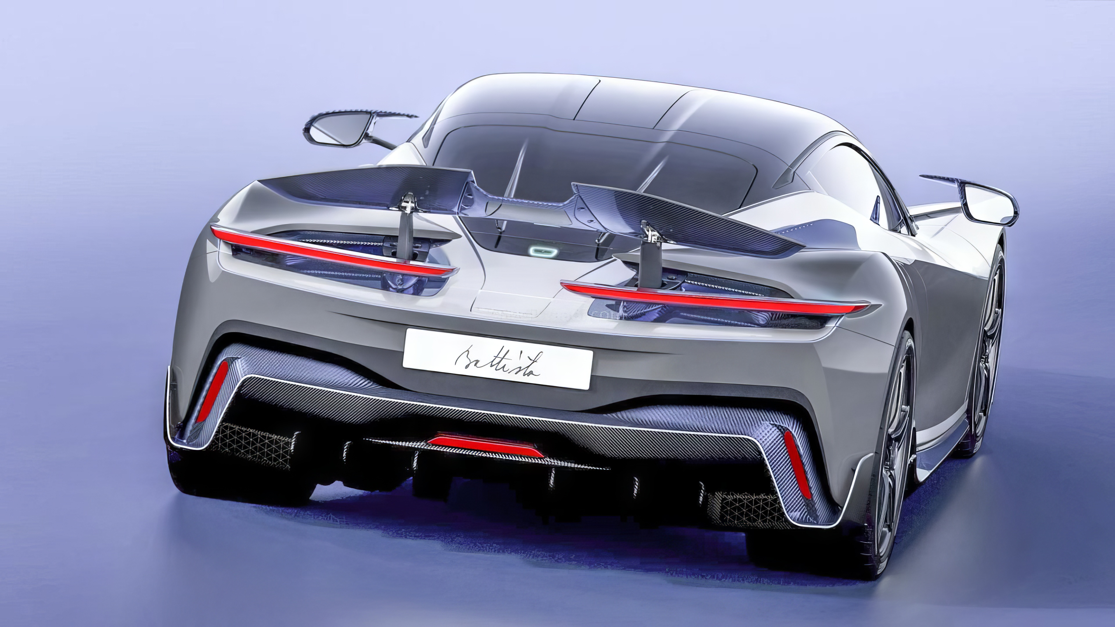 Pininfarina Battista  rear view