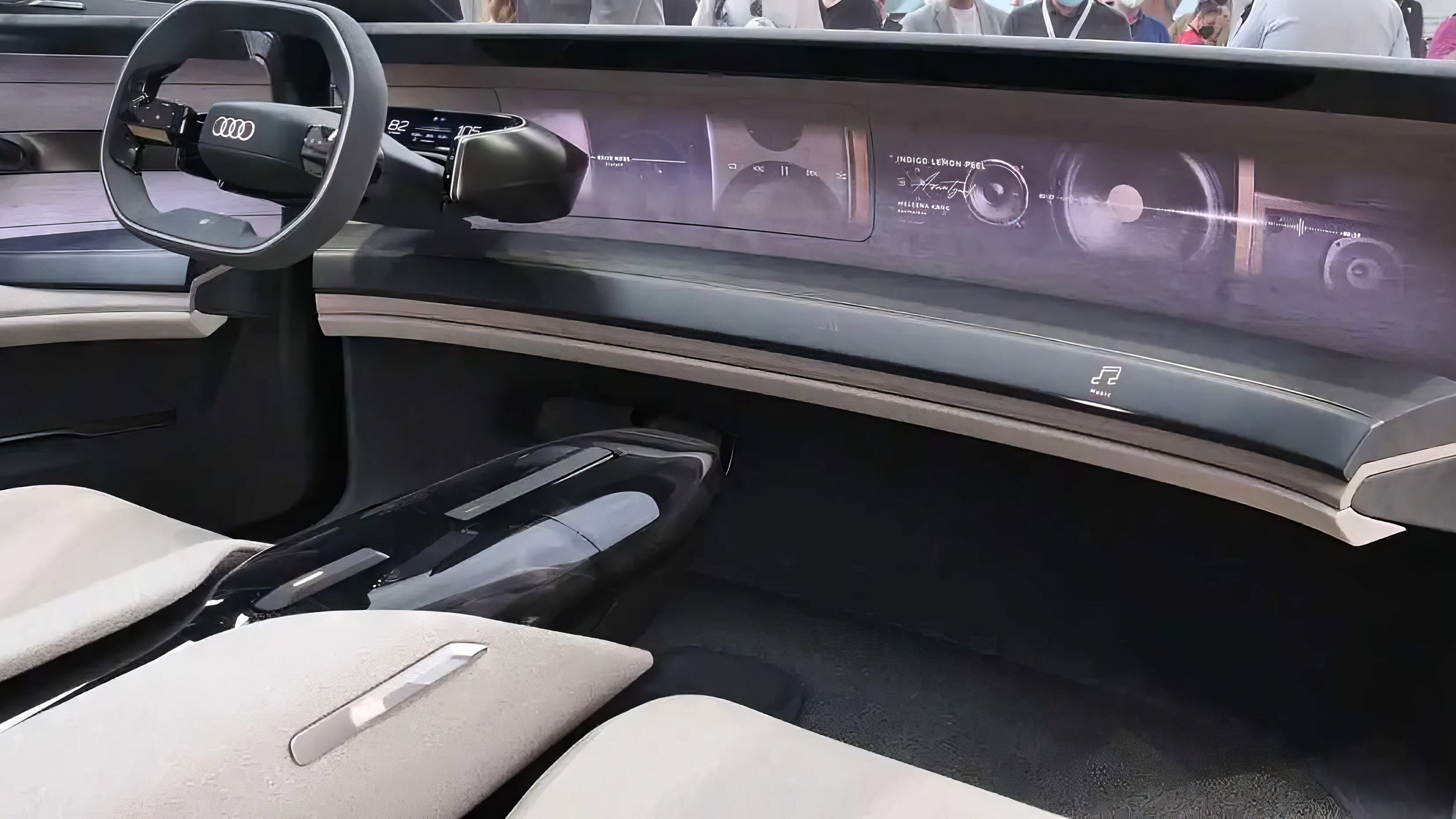 Audi A8 e-tron Sedan interior view
