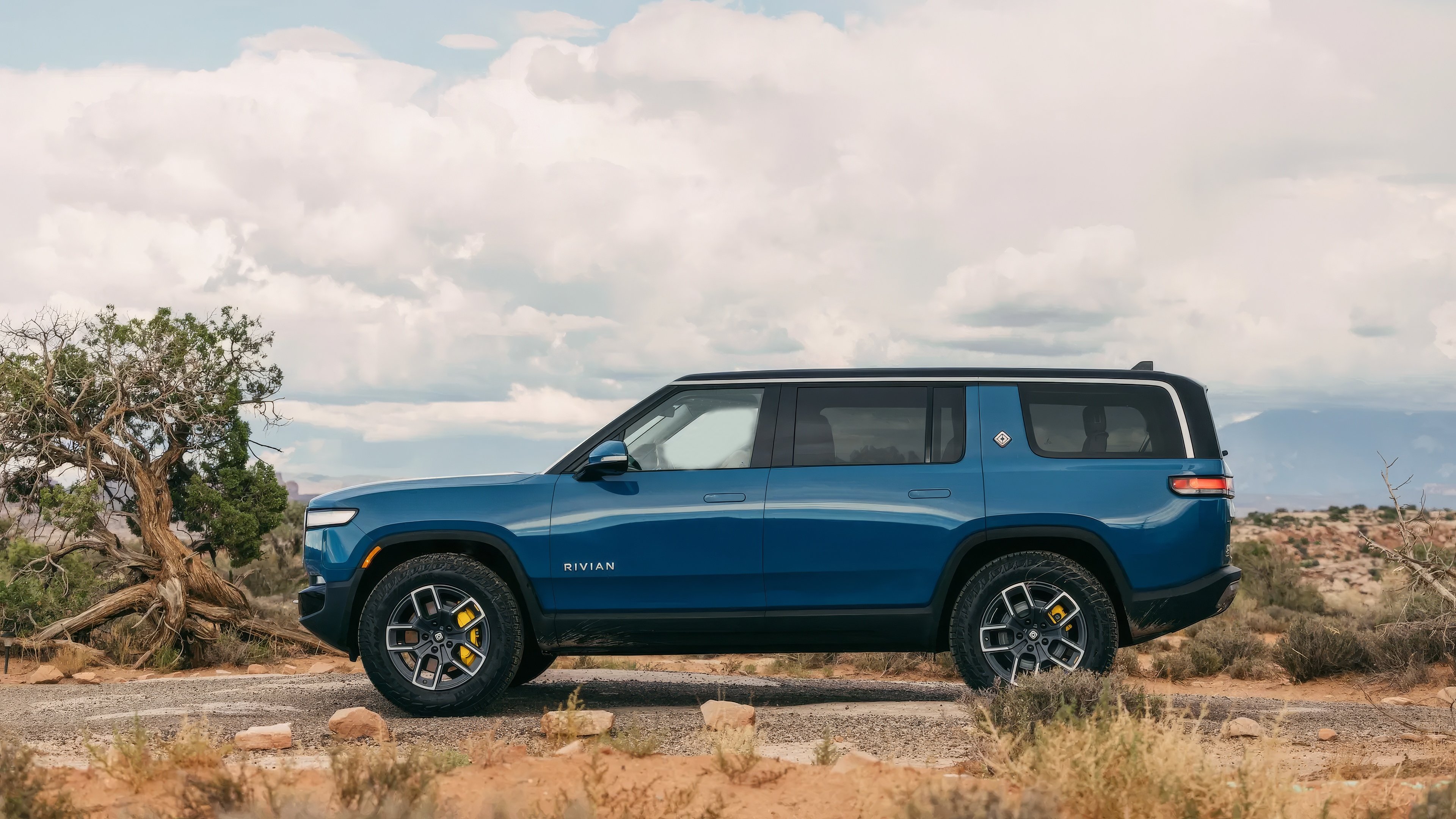 Rivian brand EVs